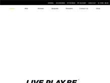 Tablet Screenshot of epochlacrosse.com